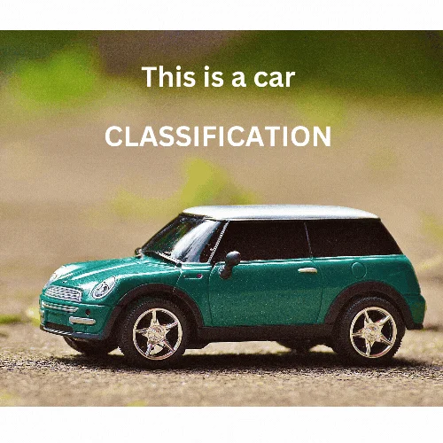Un coche: la animación compara distintas tareas de visión sobre la misma imagen